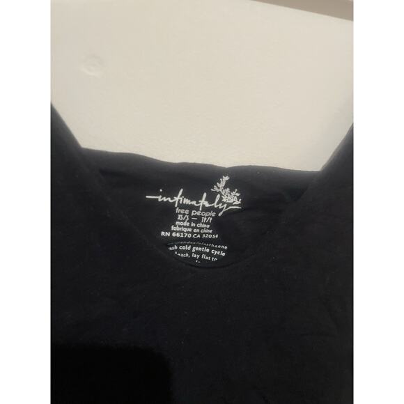 Intimately Free People Black Sleeveless Tank Top Size XS/S - Picture 2 of 4